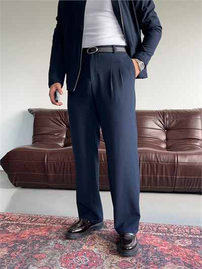Lorenzo Lacivert Casual Takım