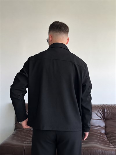 Lorenzo Siyah Casual Takım