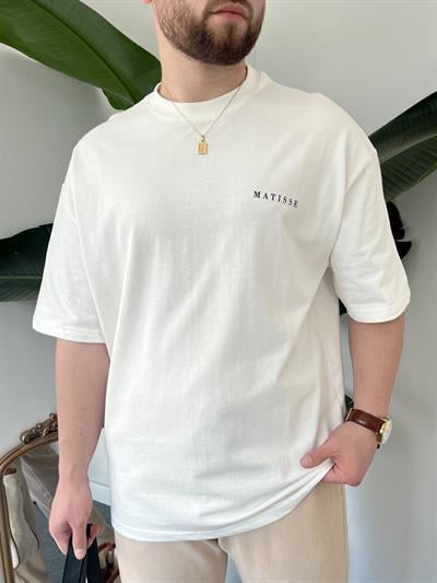 Matisse Beyaz Oversize T-shirt