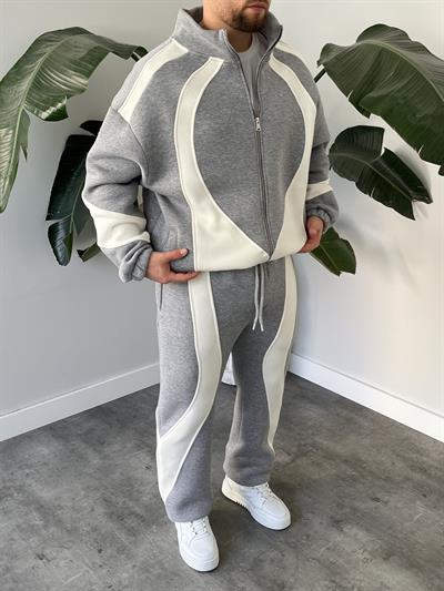 Nova Karmelanj Garnili Oversize Eşofman Takımı
