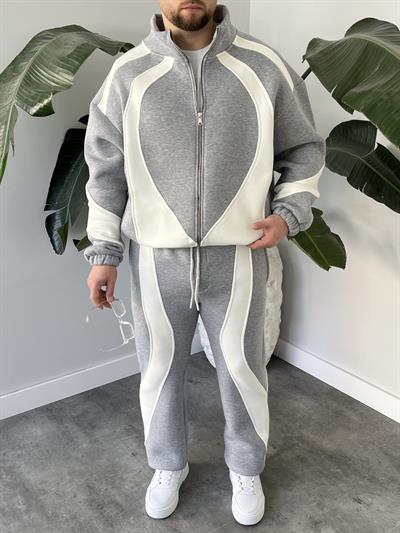 Nova Karmelanj Garnili Oversize Eşofman Takımı