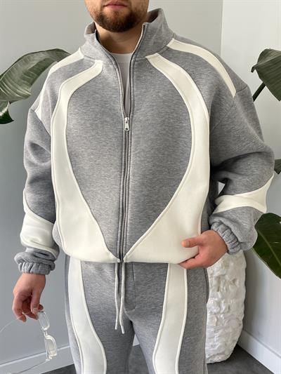 Nova Karmelanj Garnili Oversize Eşofman Takımı