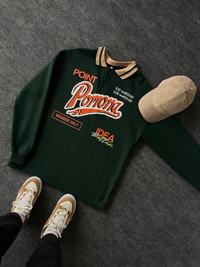 Pomona Üç İplik Şardonlu Sweatshirt