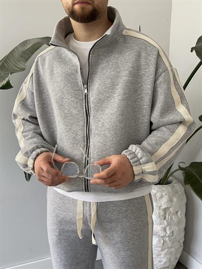 Rush Karmelanj Şeritli Oversize Eşofman Takımı