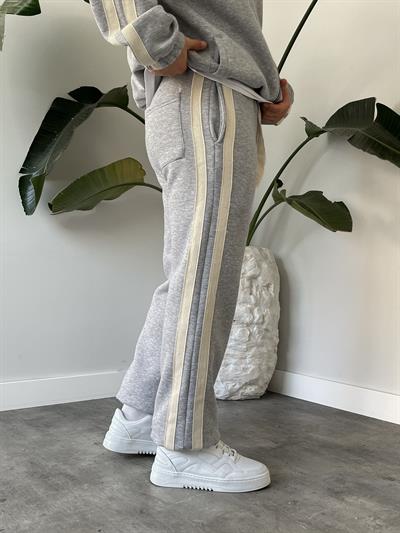 Rush Karmelanj Şeritli Oversize Eşofman Takımı
