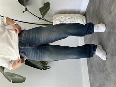 Rust Eskitme Taşlamalı Baggy Jean