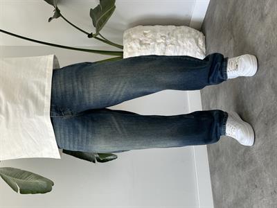 Rust Eskitme Taşlamalı Baggy Jean