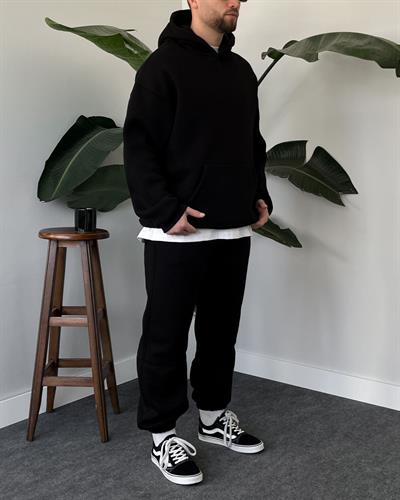 Siyah OH Nakışlı Cozy Collection Eşofman Takımı