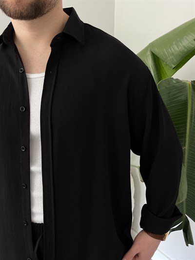 Siyah Premium Modal Oversize Takım