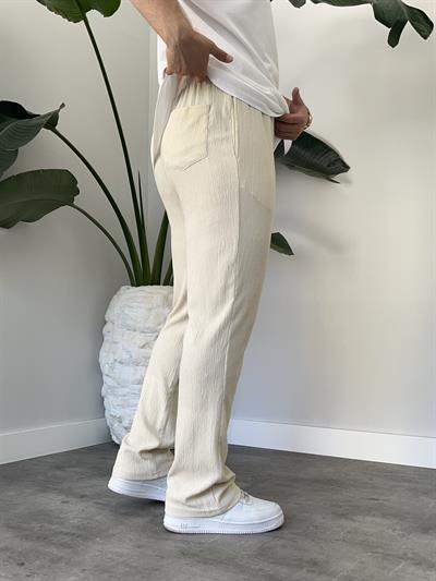 Taş Krinkıl Kumaş Relax Fit Pantolon