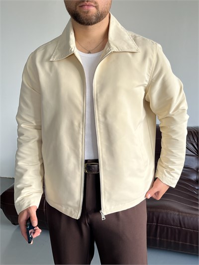 Venzi Krem Casual Ceket