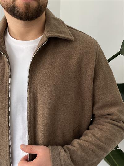 Vizon Kaşe Casual Ceket