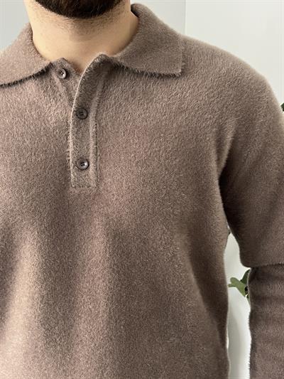 Vizon Soft Touch Polo Yaka Kazak