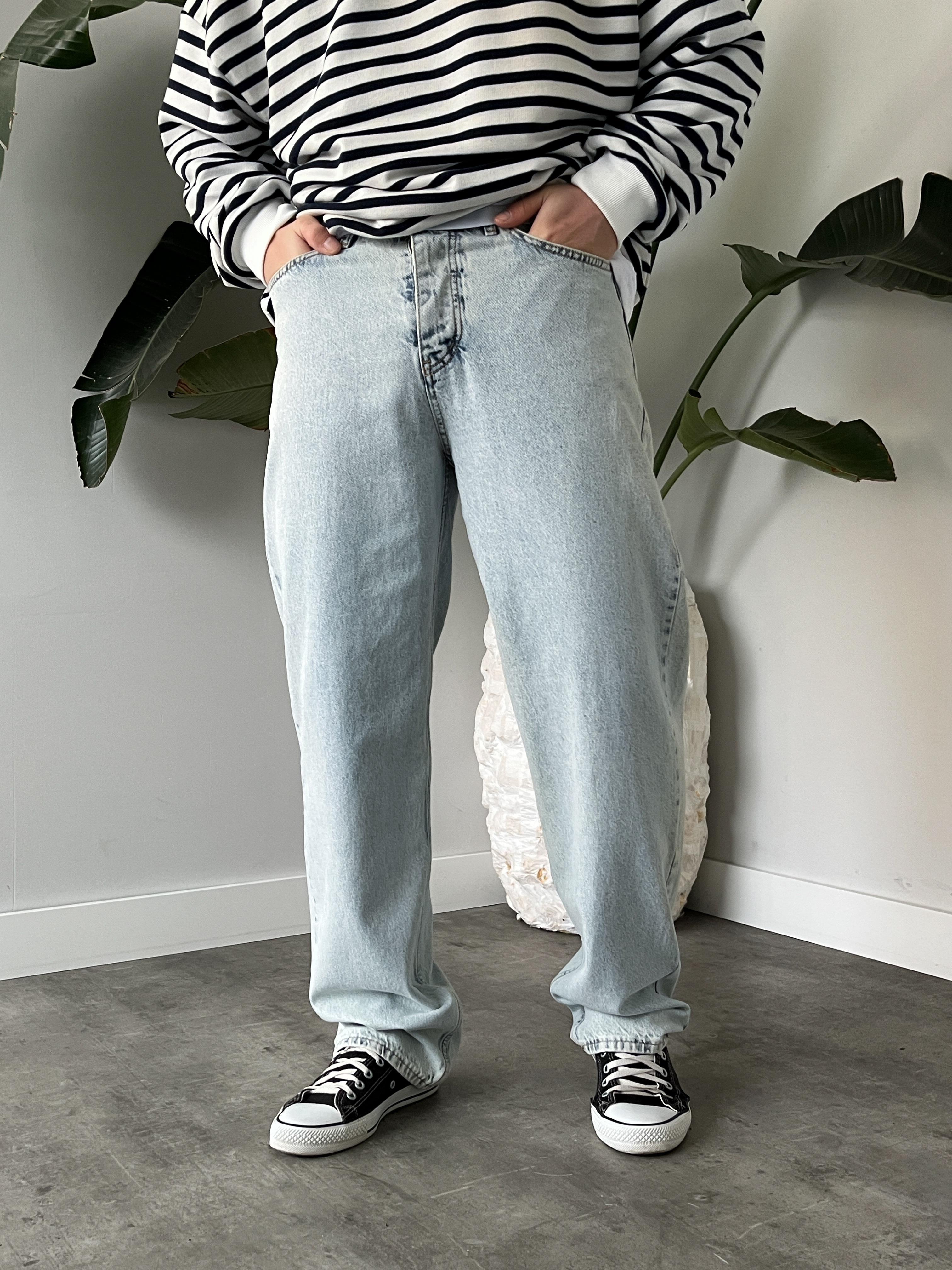 Froxy Kar Yıkamalı Baggy Jean