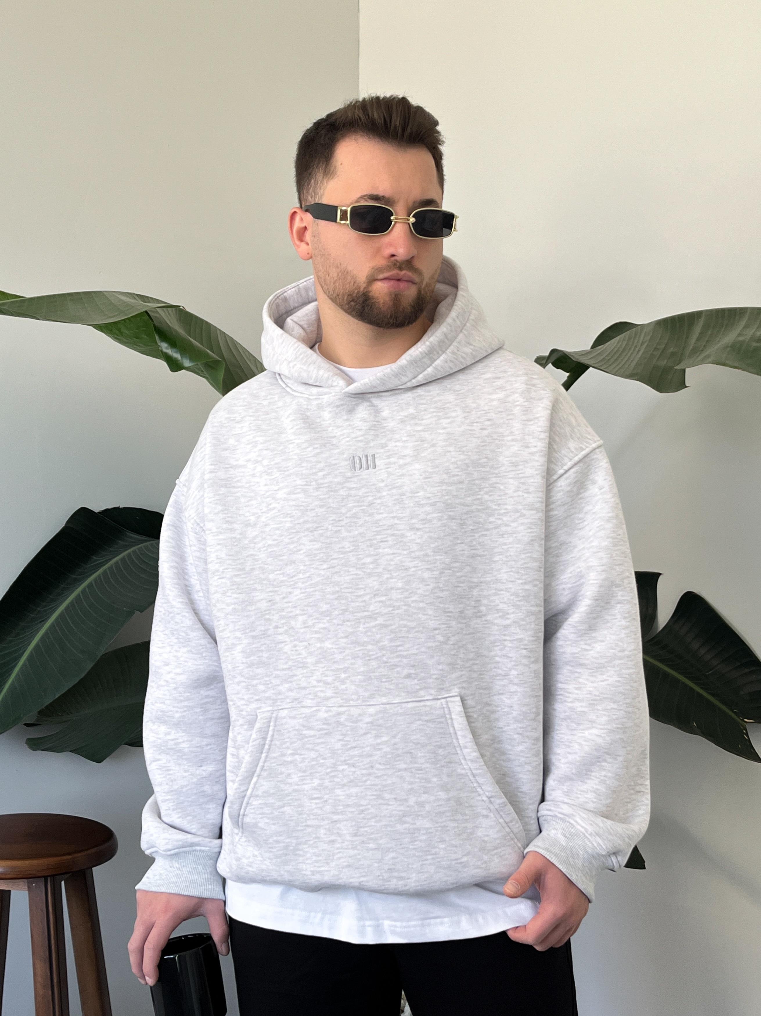 Oasis Karmelanj Üç İplik Şardonlu Oversize Hoodie