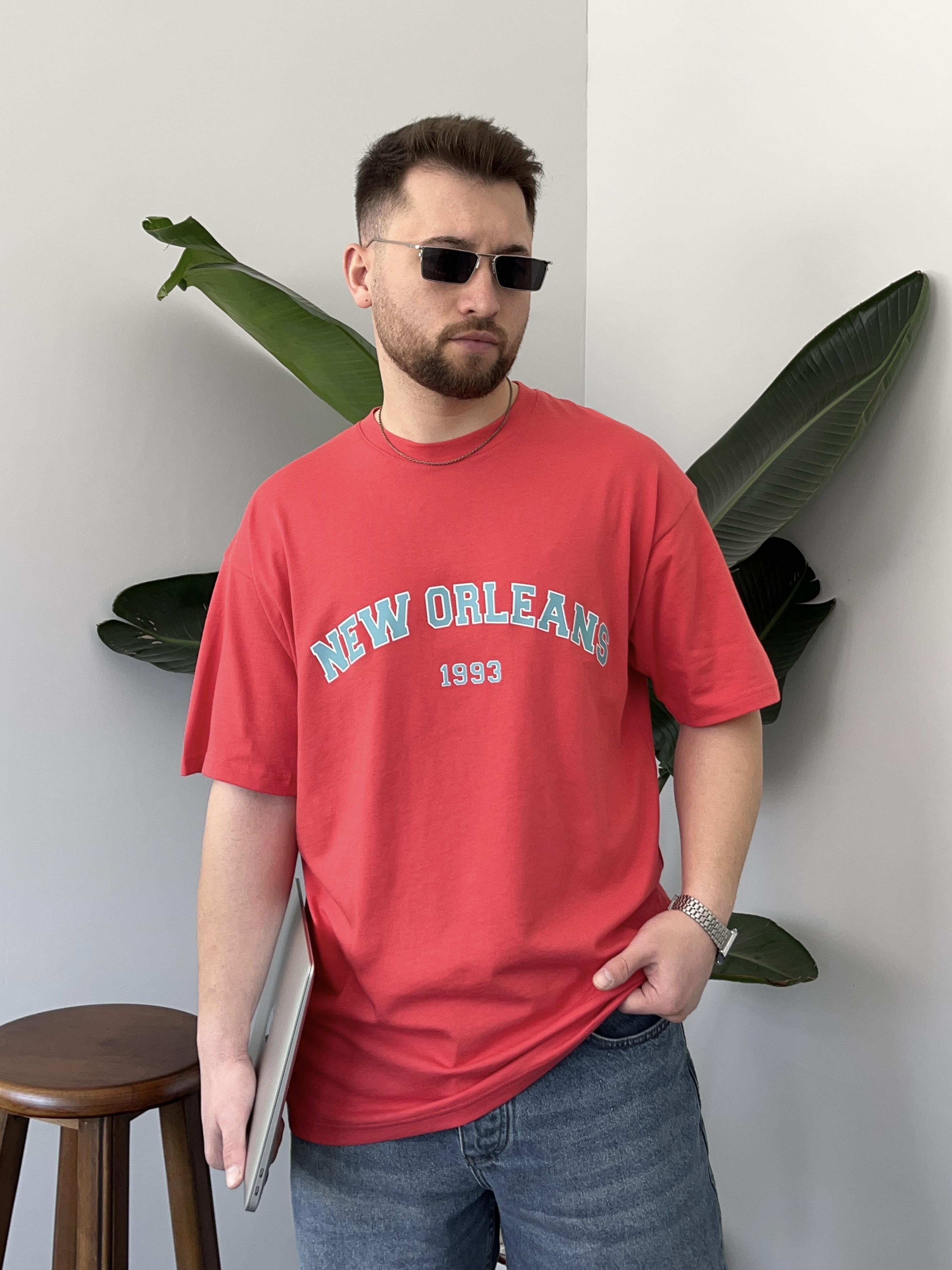 Pembe New Orleans Oversize T-shirt