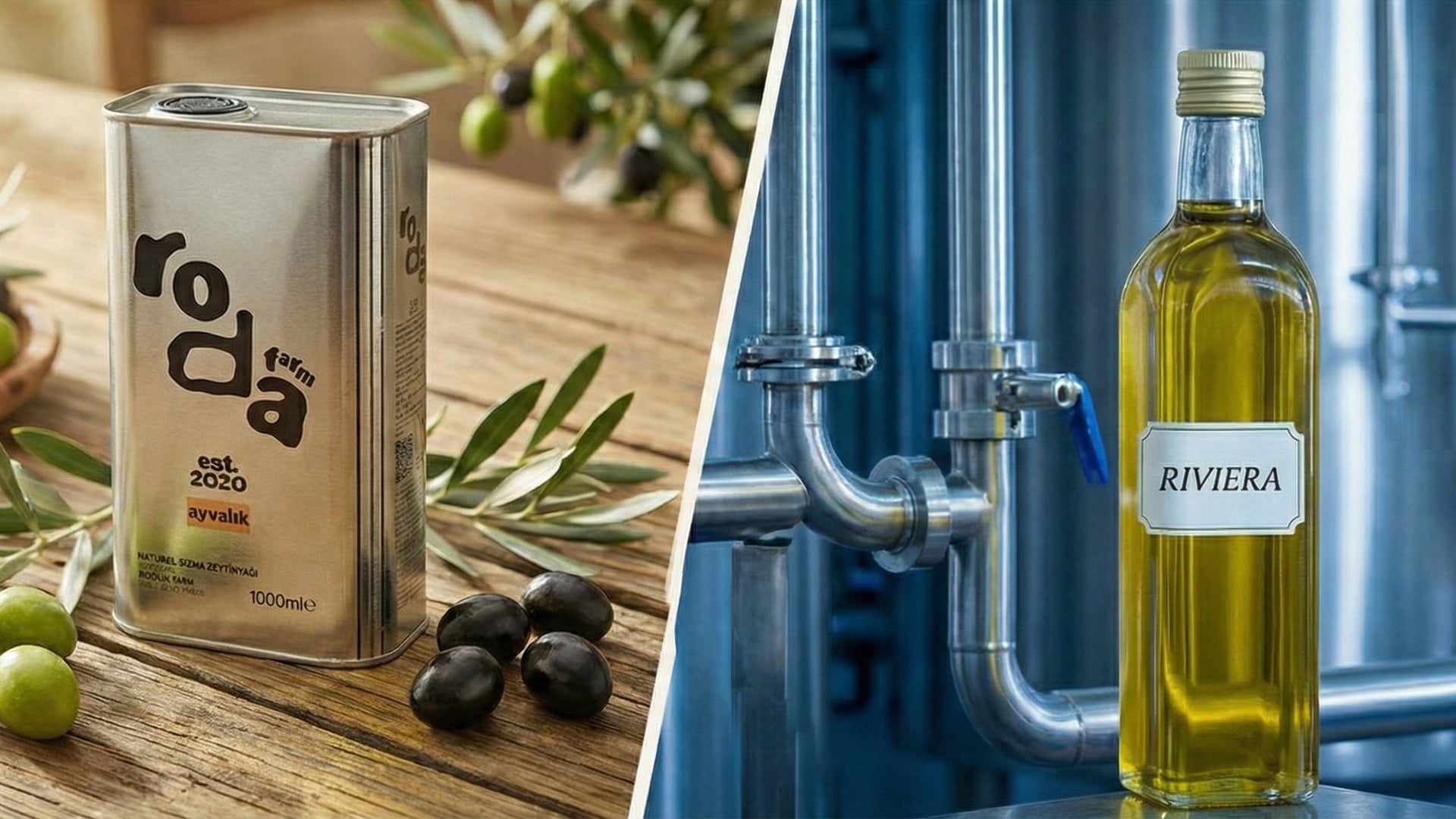 Natürel Sızma Zeytinyağı ile Riviera Arasındaki Farklar