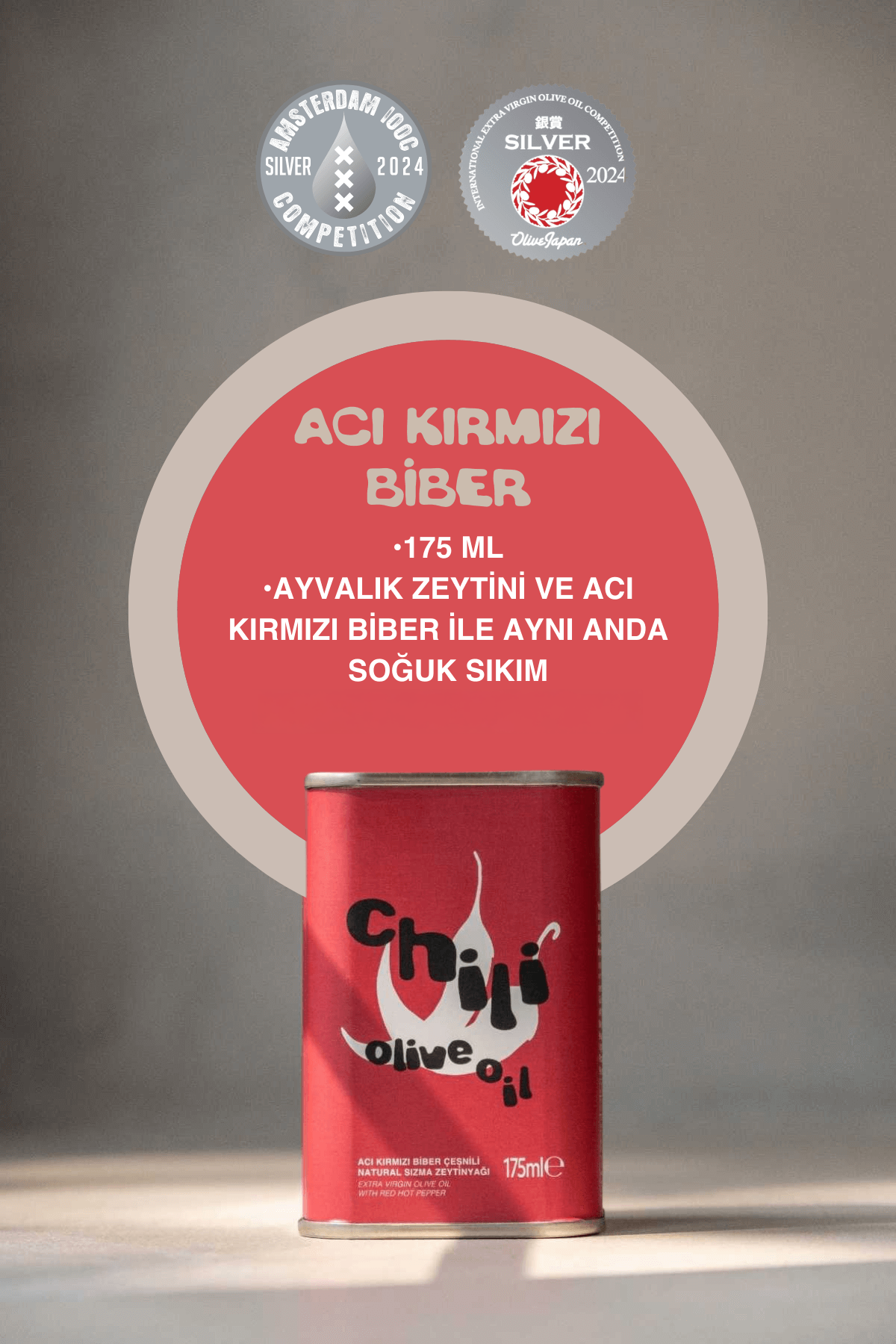 Roda Farm Acı Kırmızı Biber Çeşnili Natürel Sızma Zeytinyağı 175 ml