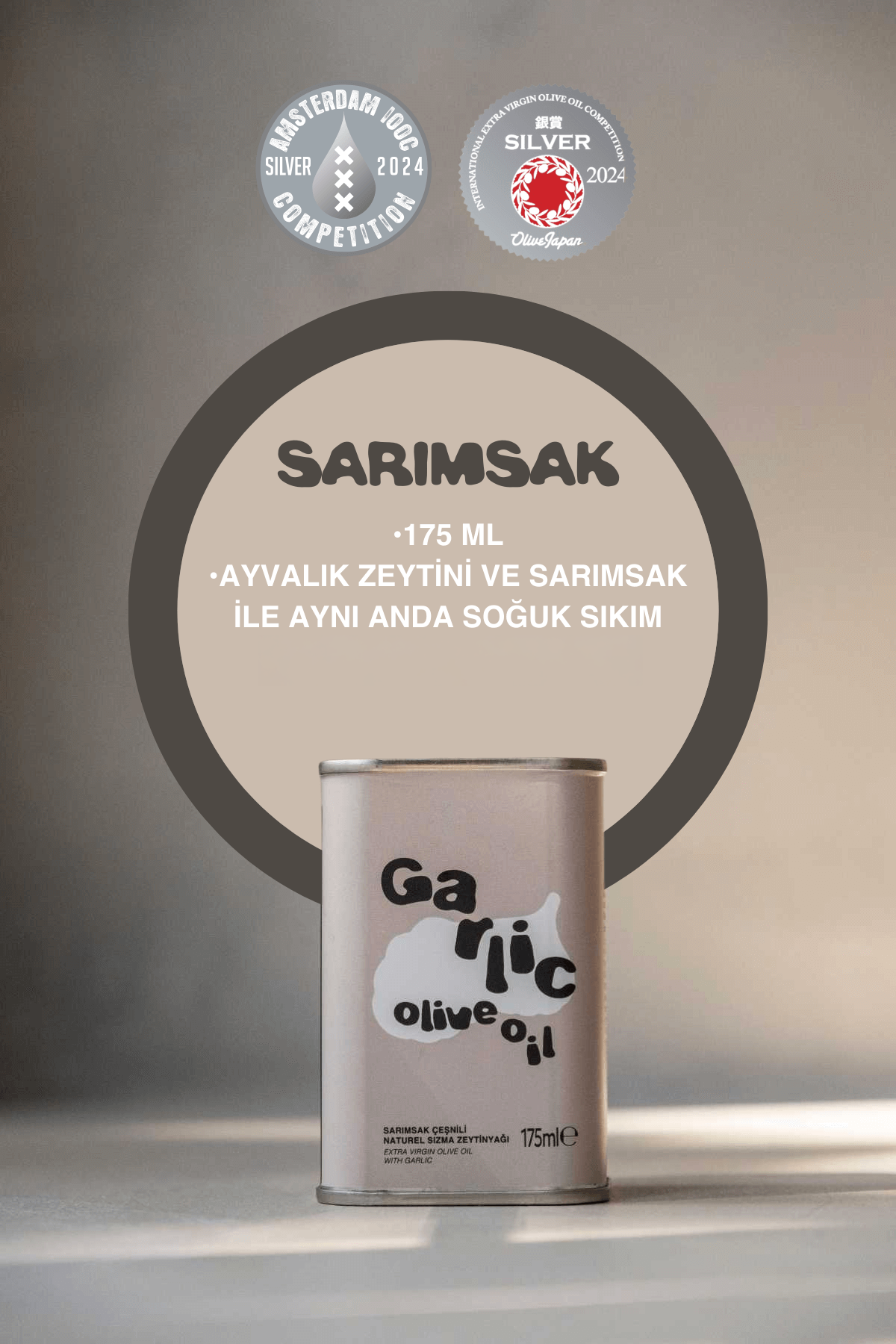 Roda Farm Sarımsak Çeşnili Natürel Sızma Zeytinyağı 175 ml