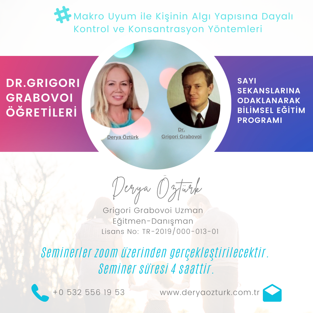 Makro Uyum ile Kişinin Algı Yapısına Dayalı Kontrol ve Konsantrasyon Yöntemleri