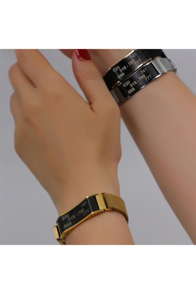 Bileklik  Para Mıknatıs Bilekliği - Gold Renk