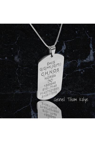 Kolye Genel Tılsım Kolye - Gümüş Renk