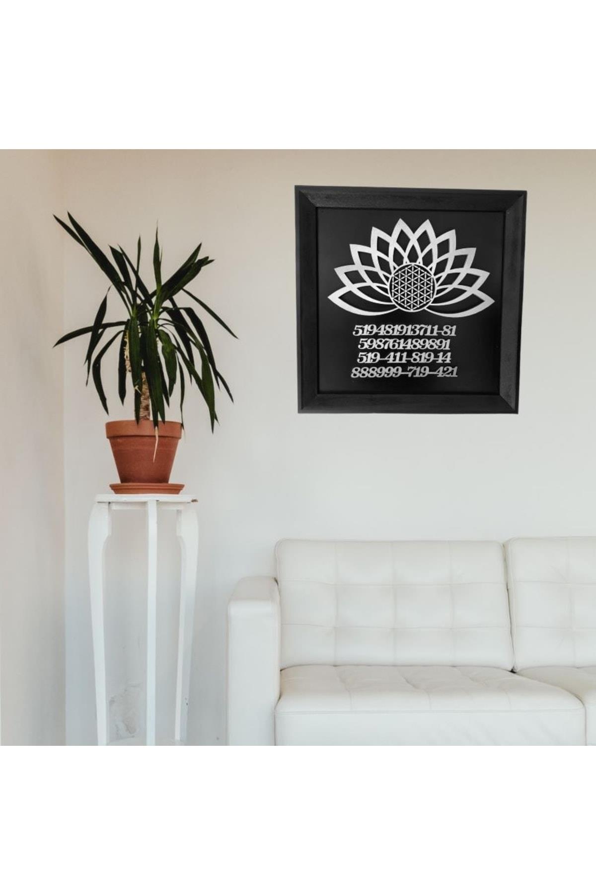 Lotus Tablo - Gümüş