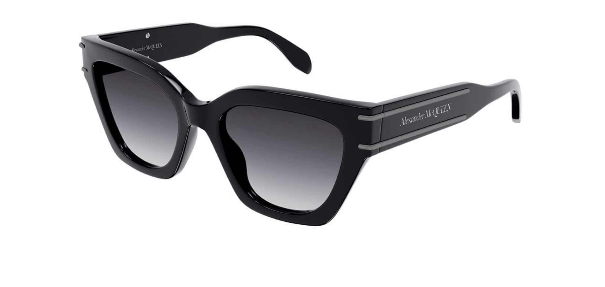 Alexander McQueen AM0398S 001 | Şık ve Çarpıcı Güneş Gözlüğü