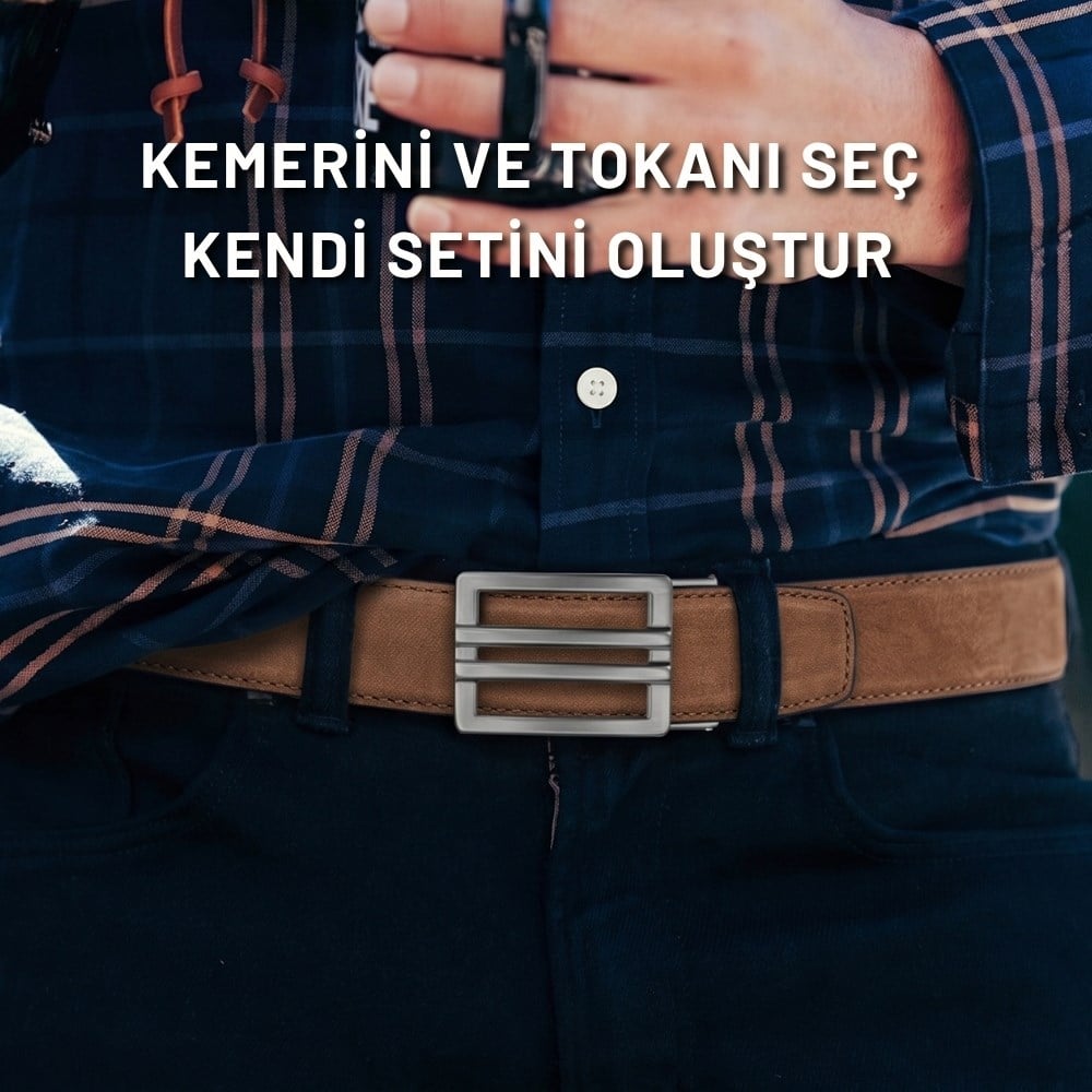 Kore 1.5'' Bufalo Derisi Kemerini Oluştur KORE ESSENTIALS | Politak Store