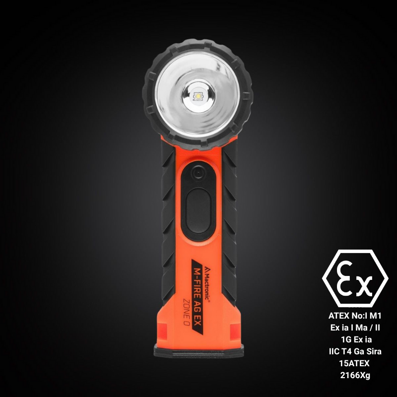MACTRONIC M-FIRE AG Atex El Feneri 323 Lümen