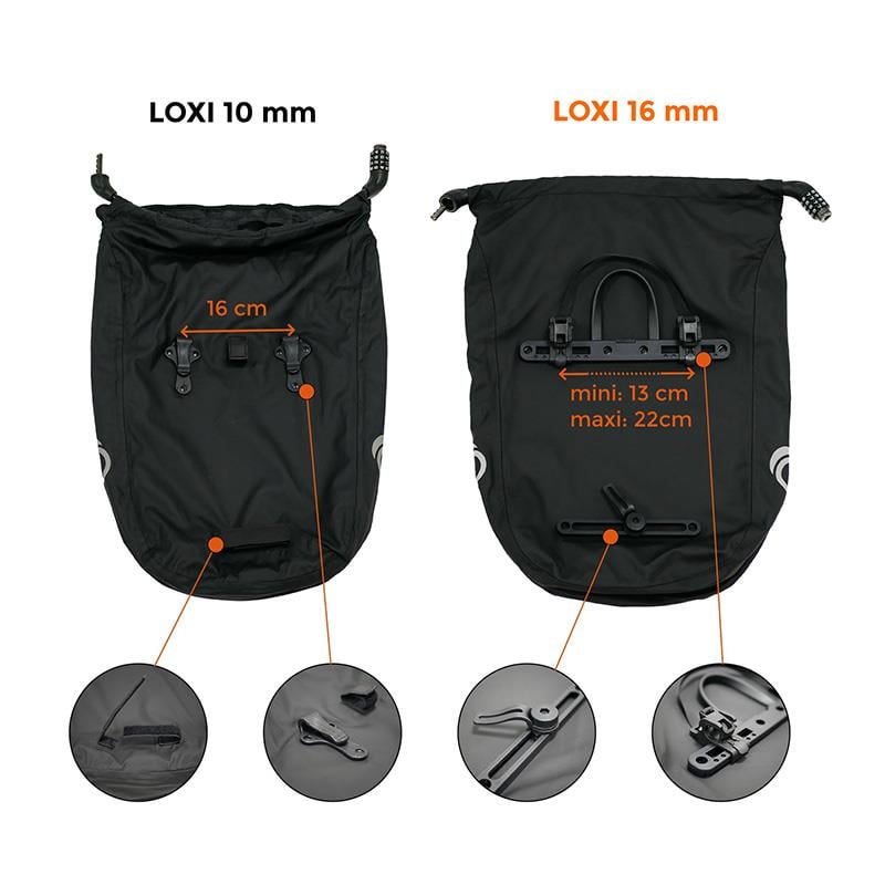 OVERADE Loxi Bisiklet Bagaj Çantası (15 L)