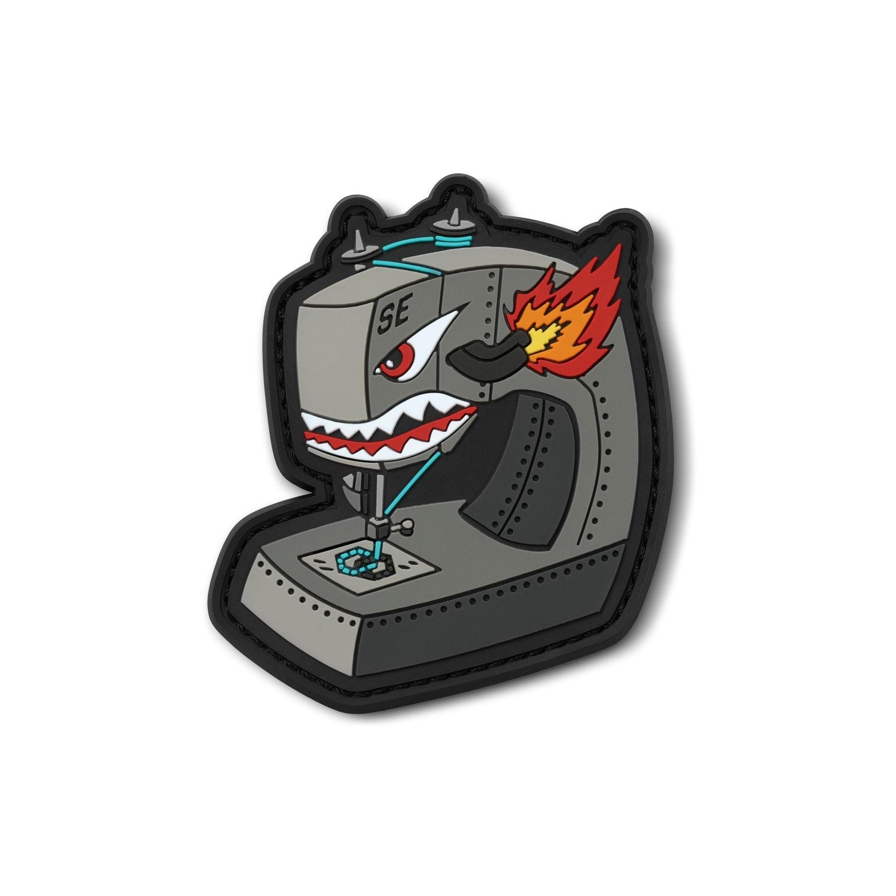 SAVIOR ANGRY SEWING MACHINE Patch SAVIOR | Politak Store