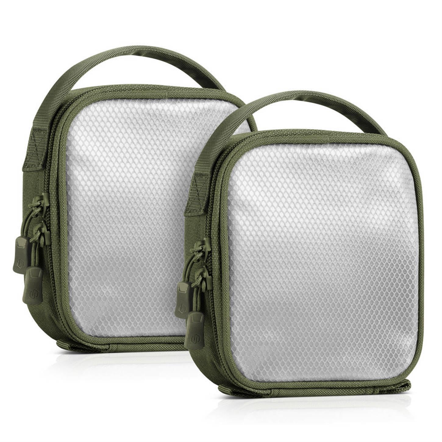 SAVIOR CORE Aksesuar Çantası (2'li) 6 x 6 (K.Yeşil) SAVIOR | Politak Store