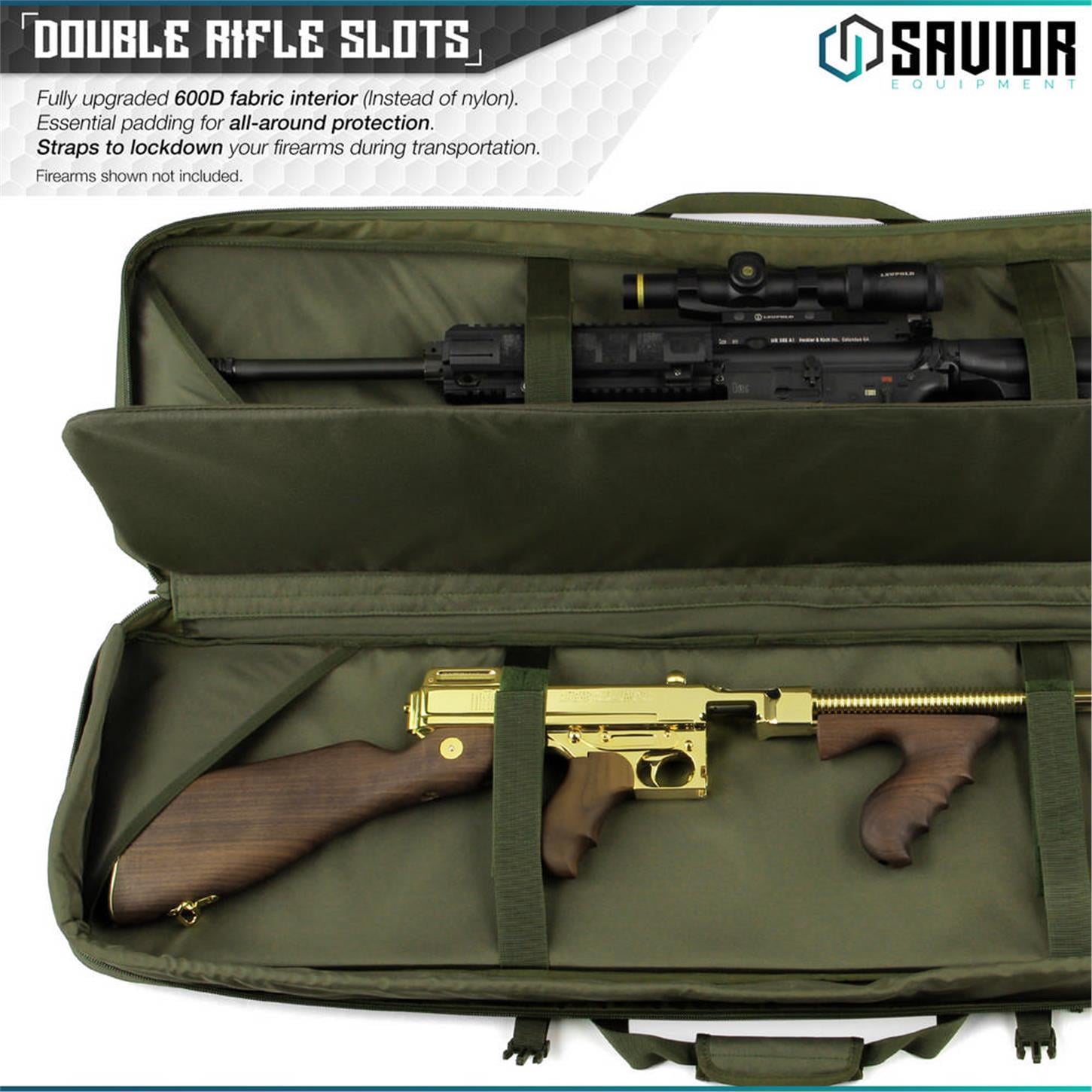 SAVIOR URBAN WARFARE Çift Kapasiteli Tüfek Çantası 46