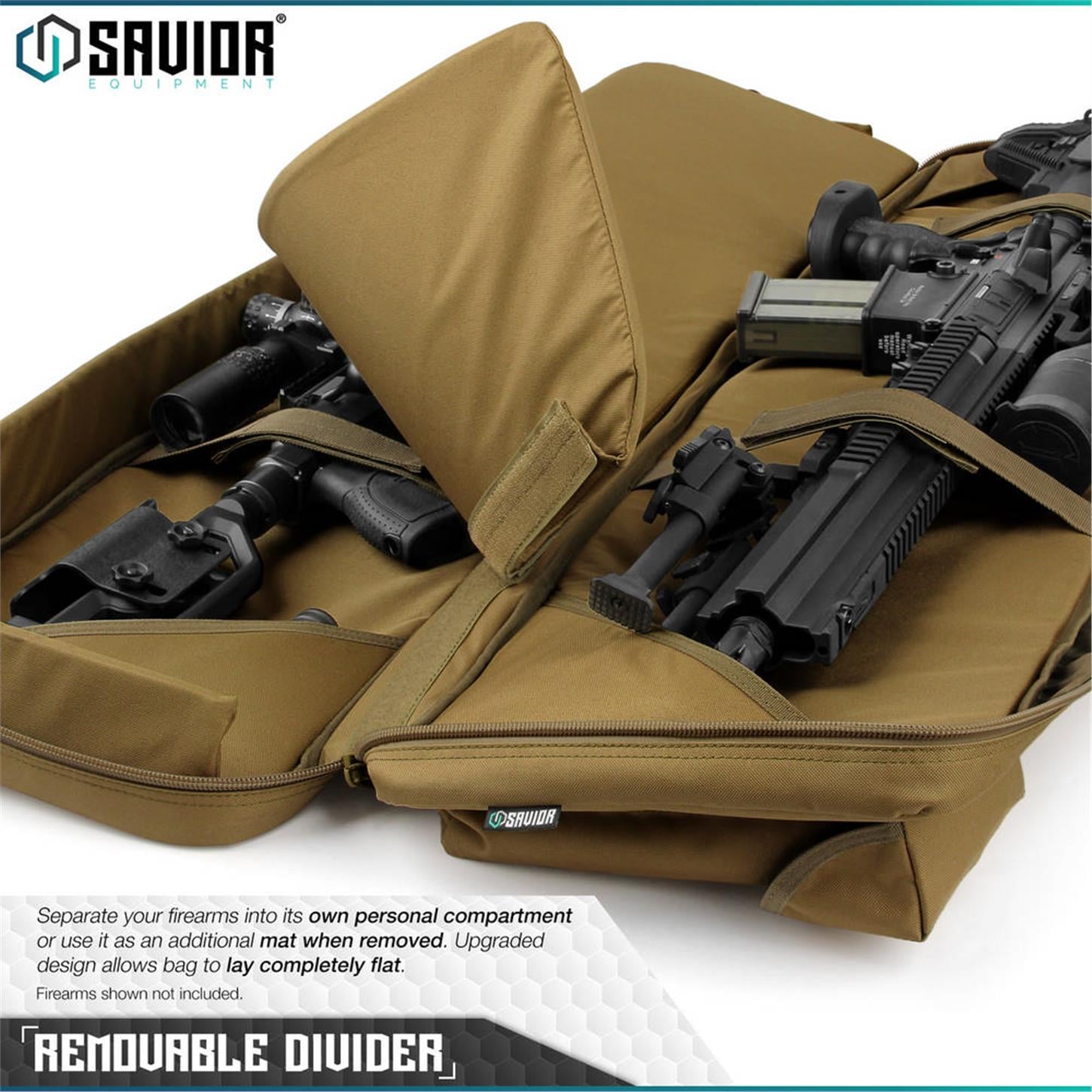 SAVIOR URBAN WARFARE Çift Kapasiteli Tüfek Çantası 42