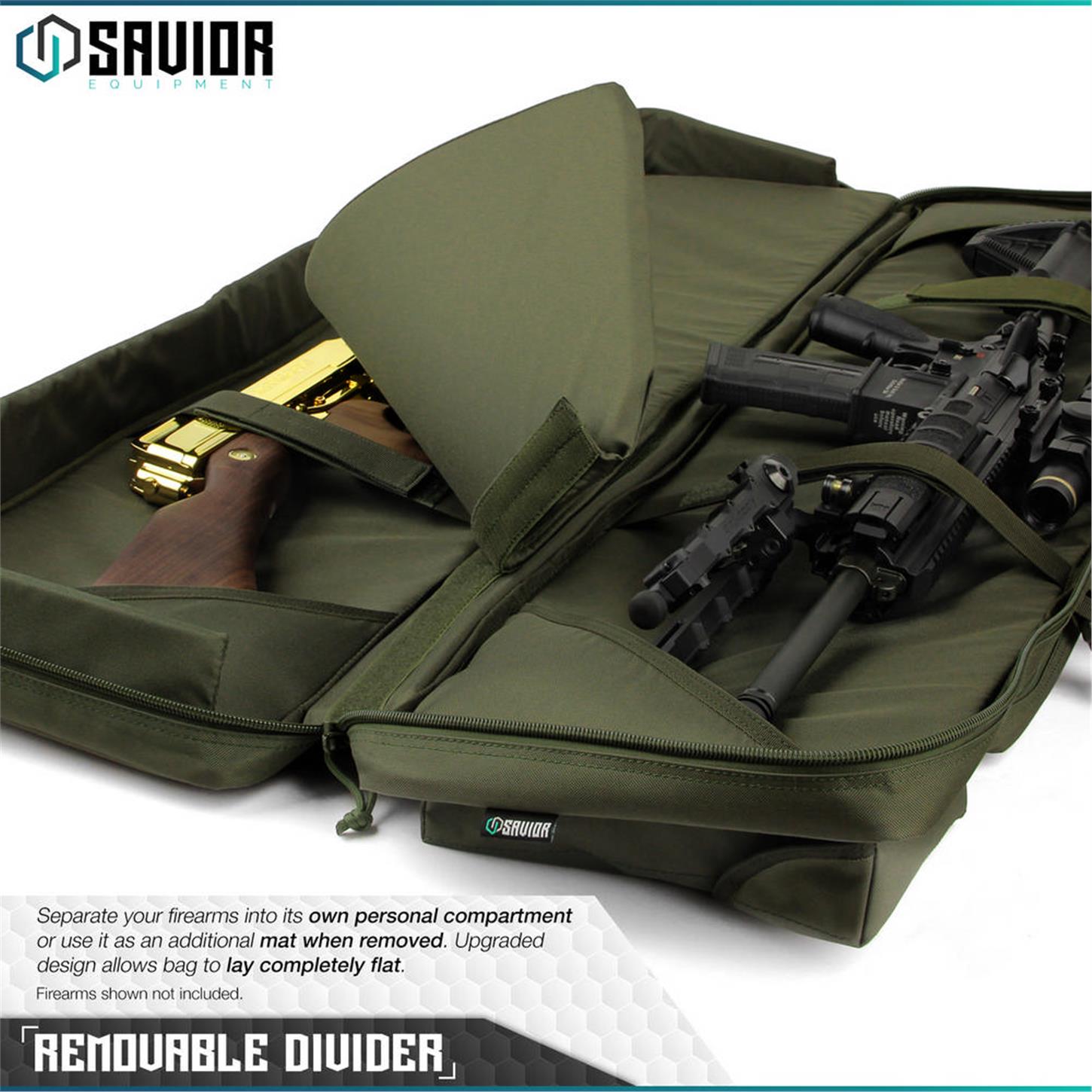SAVIOR URBAN WARFARE Çift Kapasiteli Tüfek Çantası 36