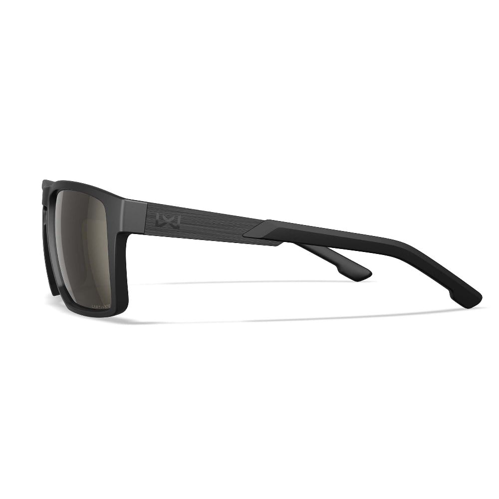 WILEY X APEX Captivate Polarize Tungsten Aynalı Güneş Gözlüğü (Siyah)