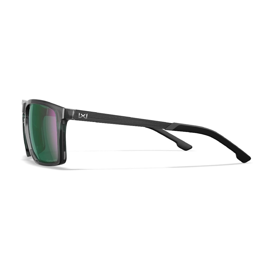 WILEY X AXE Captivate Polarized Güneş Gözlüğü (Siyah)