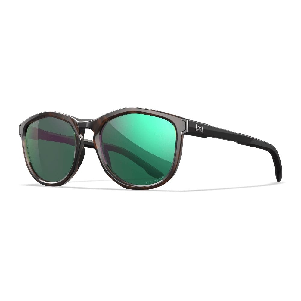 WILEY X Bravo Captivate Polarized Güneş Gözlüğü (Yeşil Aynalı)
