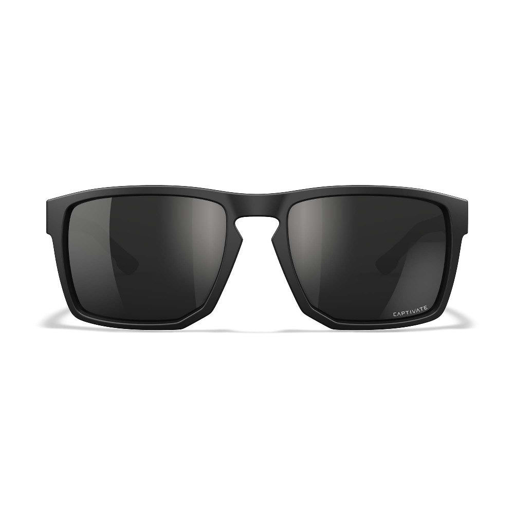 WILEY X FOUNDER Captivate Polarized Güneş Gözlüğü (Siyah)