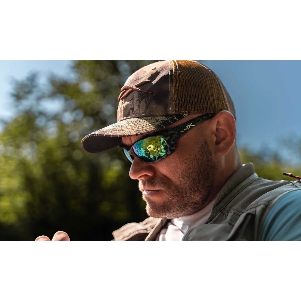 WILEY X GRAVITY Captivate Polarized Güneş Gözlüğü (Kryptek)