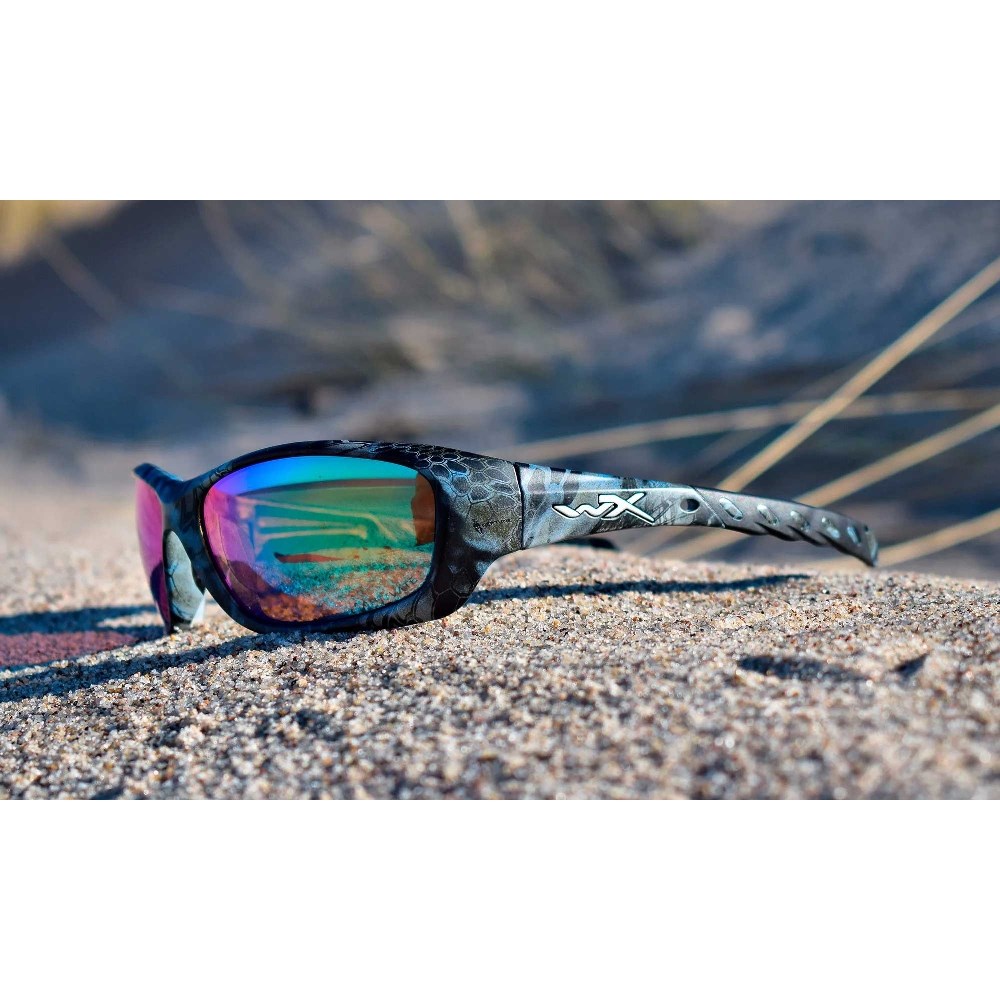 WILEY X GRAVITY Captivate Polarized Güneş Gözlüğü (Kryptek)