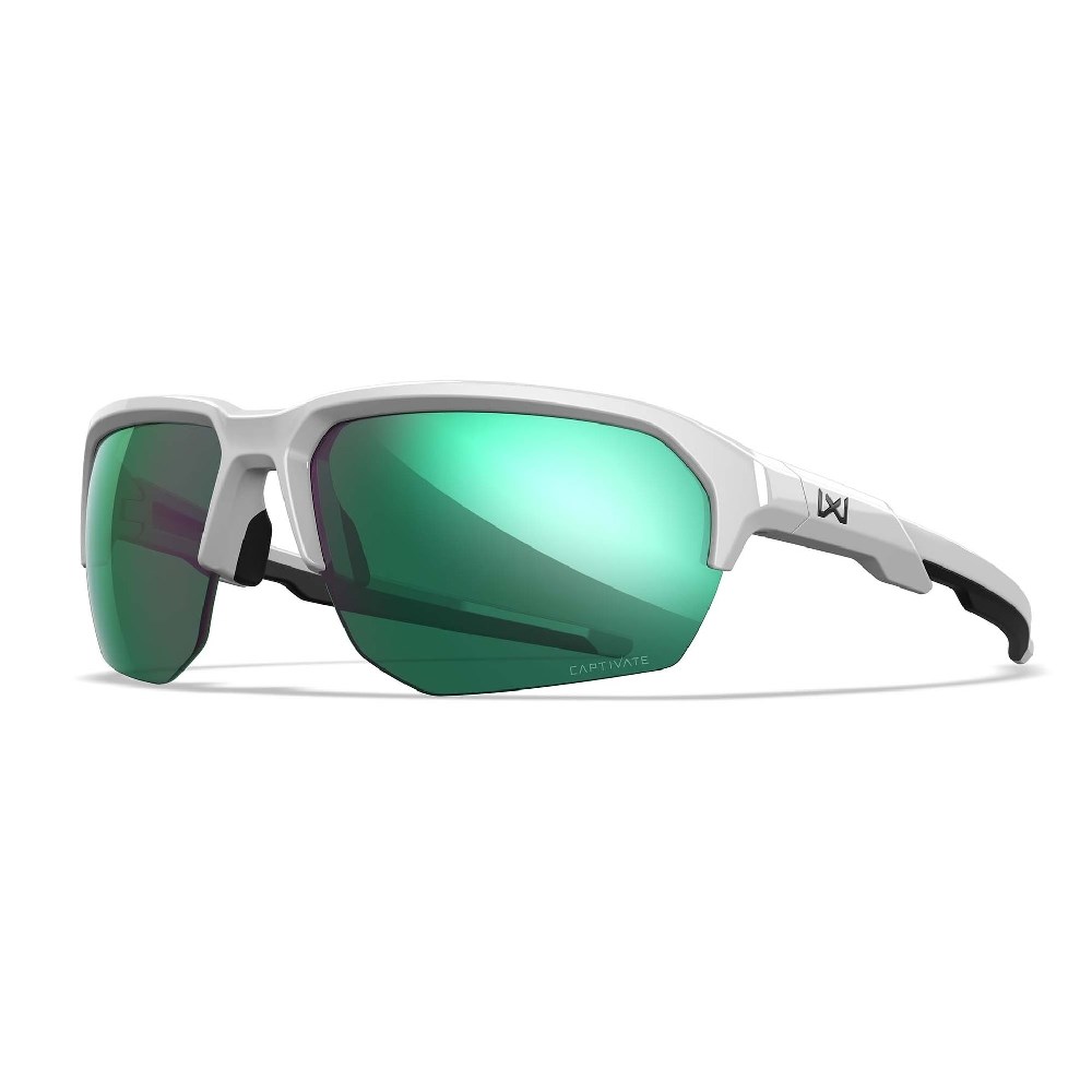 WILEY X JAKL Captivate Polarized Güneş Gözlüğü (Beyaz)