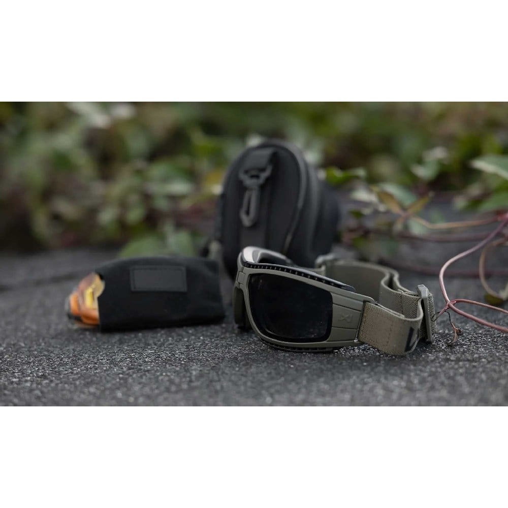 WILEY X LYNX Goggle Balistik Gözlük (2 Lens) (Yeşil)