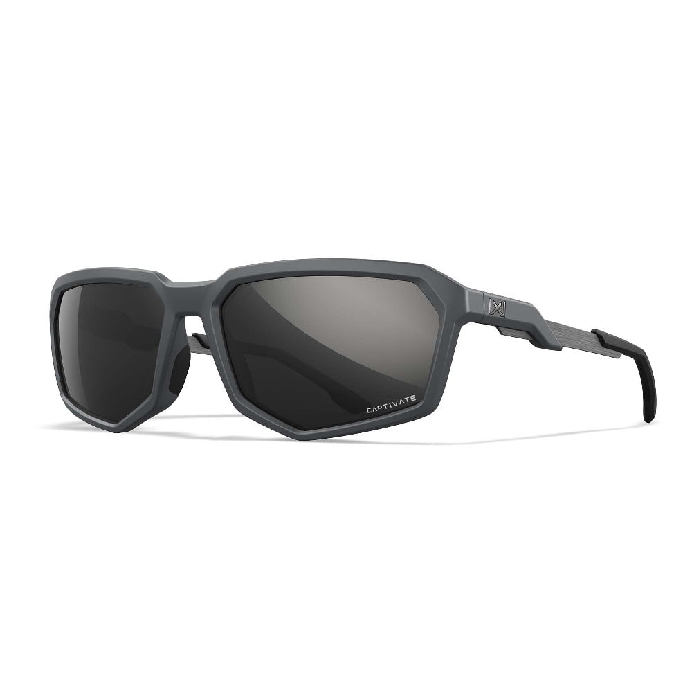WILEY X RECON Captivate Polarized Güneş Gözlüğü (Gri)