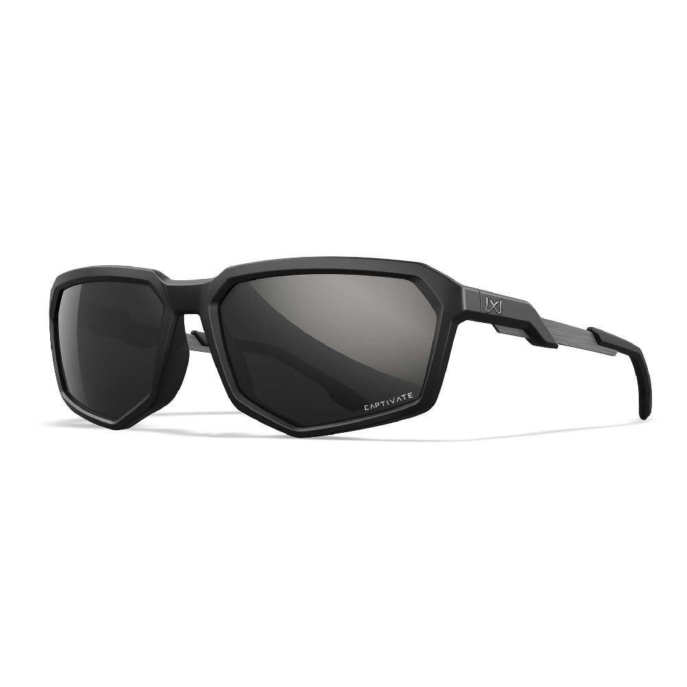 WILEY X RECON Captivate Polarized Güneş Gözlüğü (Siyah)
