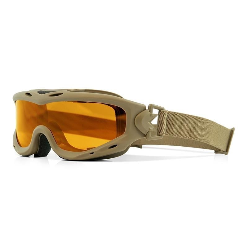 WILEY X SPEAR Goggle Balistik Gözlük (3 Lens) (Kahverengi)