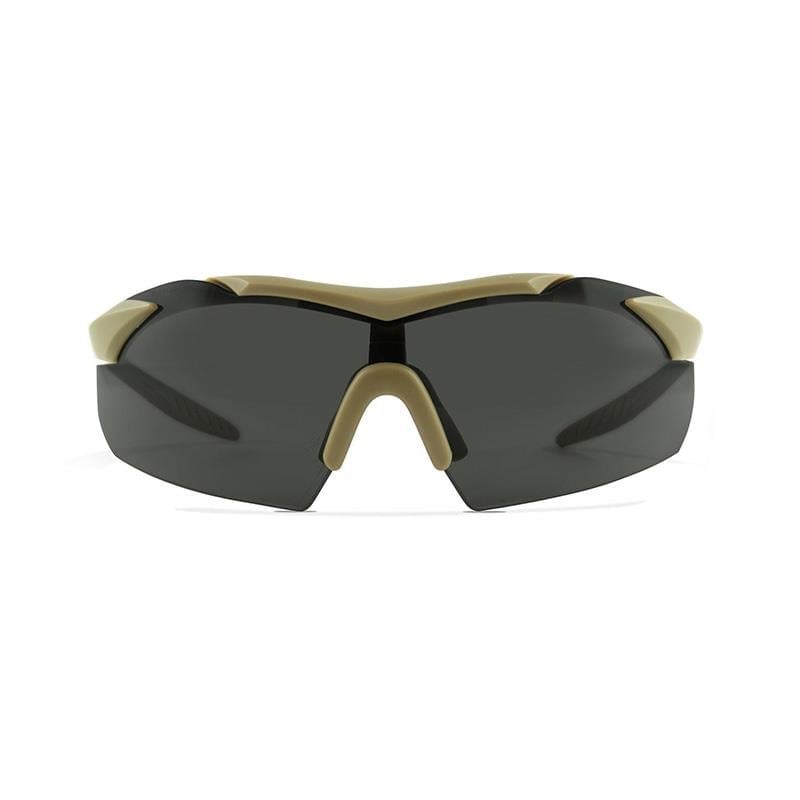 WILEY X VAPOR Balistik Gözlük (3 Lens) (Kahverengi)