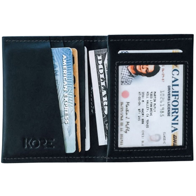 KORE BiFold Deri Cüzdan   [RFID Blocking] 