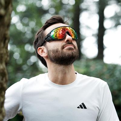 DEMON Alpen Spor Gözlüğü (Siyah Yeşil)